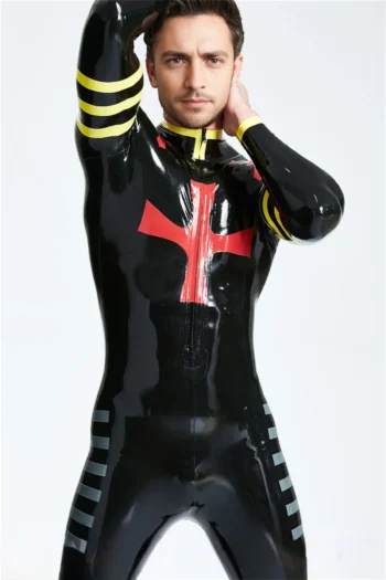 Male Crossway Front Zip Catsuit