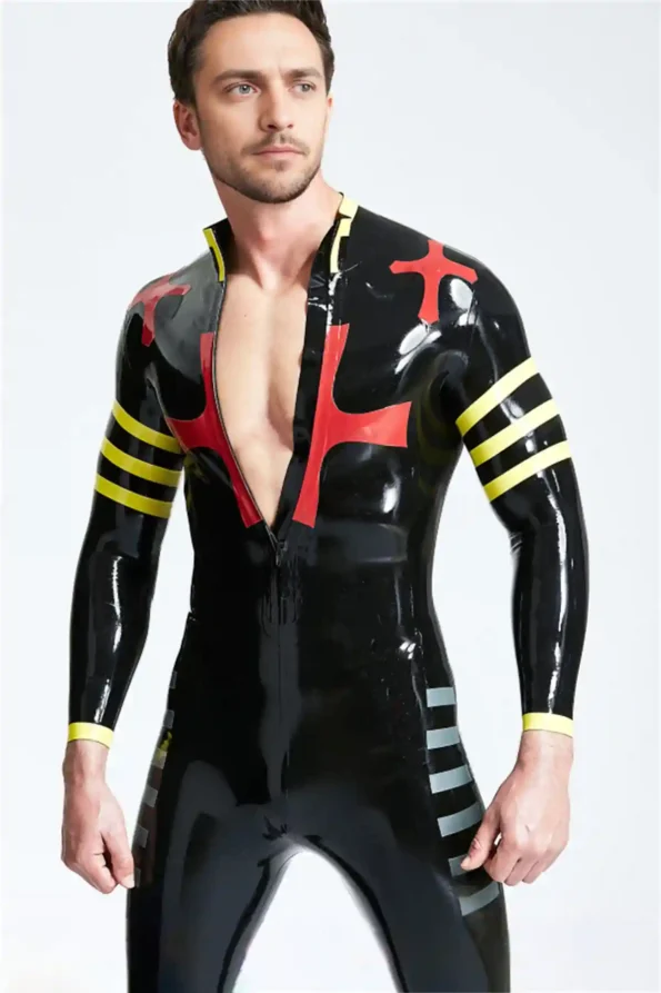 Male Crossway Front Zip Catsuit