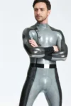 Male Crossway Front Zip Catsuit