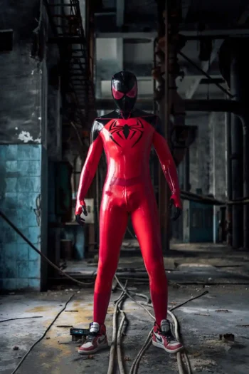 Male Nicodamidae Spidey Catsuit