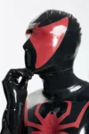 Male Red Venom-Man?? Rubber Catsuit