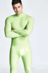 Male Sleekness Basic Neck Entry Latex Catsuit