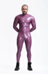 Male Sleekness Basic Neck Entry Latex Catsuit