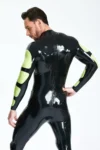 Male Strapper Rubber Catsuit