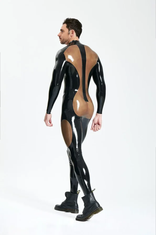 Male Dome Delusion Front Zipper Catsuit