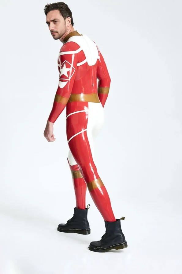 Male Starfighter Back Zip Catsuit