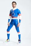 Male Symbolic Front Through-Zip Catsuit