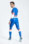 Male Circle Of Life Back Zip Catsuit