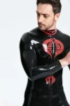 Male Symbolic Front Through-Zip Catsuit