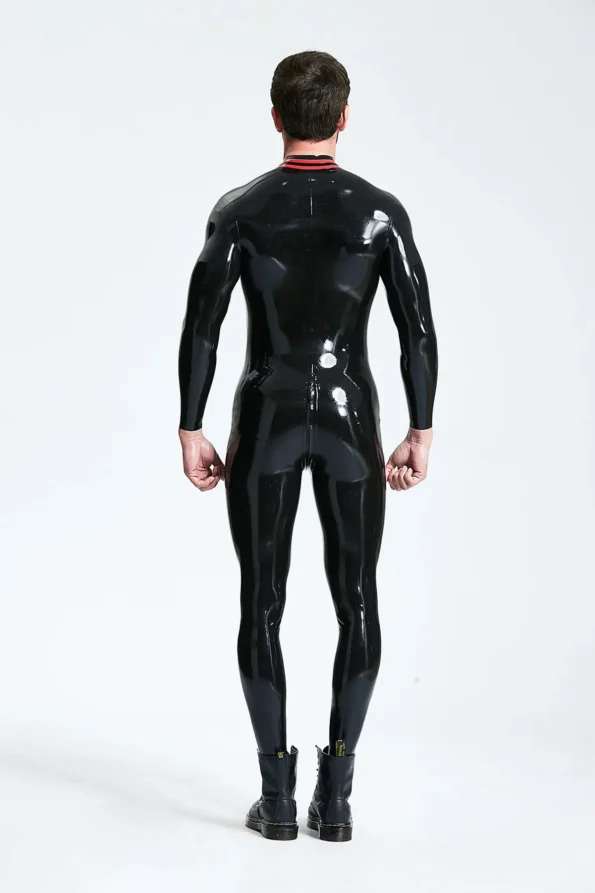 Male Symbolic Front Through-Zip Catsuit