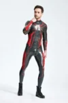 Male Tangled Web Back Zip Catsuit