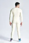 Male Double-Diagonal Zip Catsuit