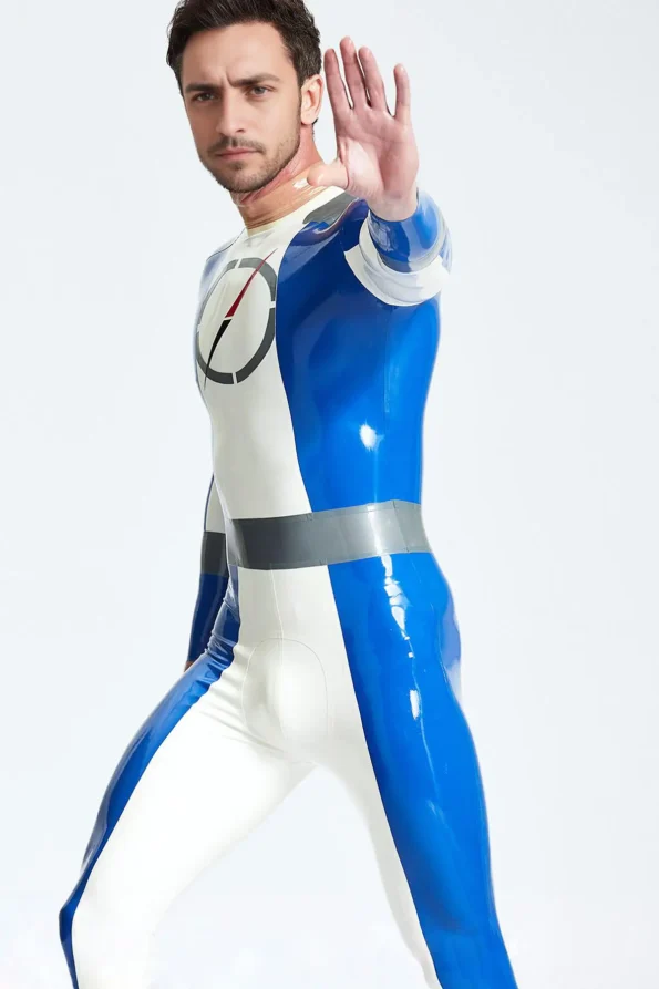 Male Time Traveller Back Zip Catsuit