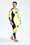 Male Galactica Back Zip Catsuit