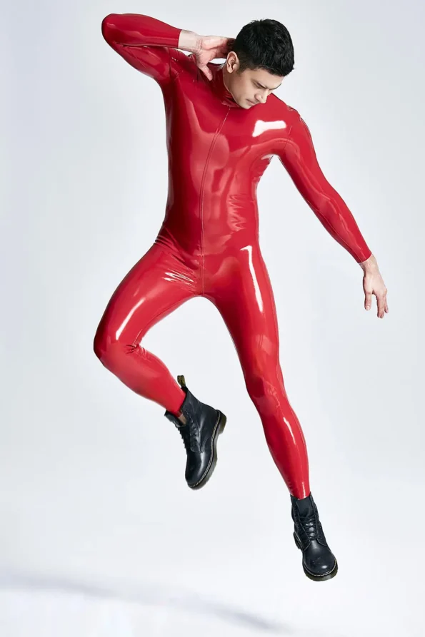 Male Shoulder-zip Catsuit