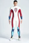 Male Diamond Duke Back Zipper Catsuit