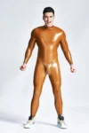 Male Zipless Pouch-front Neck Entry Catsuit