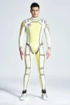 Male Moonstruck Back Zipper Catsuit