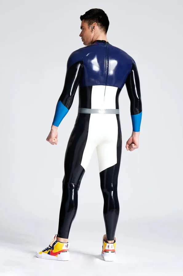 Male Skylar Back Zipper Catsuit