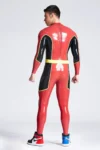 Male Stagger Back Zipper Catsuit