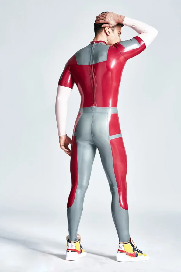 Male Victorious Back Zipper Catsuit