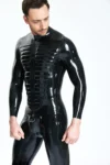 Male Muscle Chest Codpiece Catsuit