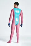 Male Vulcan Neck Entry Catsuit With Feet & Gloves