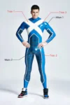 Male X-Treme Back Zipper Catsuit