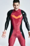 Male Winged-Chest Back Zip Catsuit