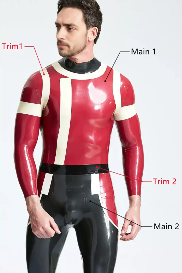 Male Polymorph Back Zip Catsuit