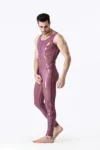 Male Open Bum Singlet Suit