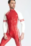 Male Blaze Raglan-Sleeved Catsuit