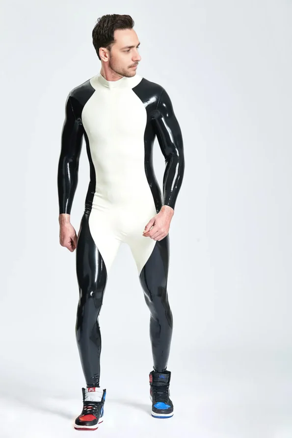 Male Pup Back Zip Catsuit