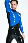 Male Flight Deck Back Zip Catsuit