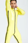 Male Contrast Strips Catsuit