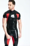 Male Short-sleeved Sporty Catsuit