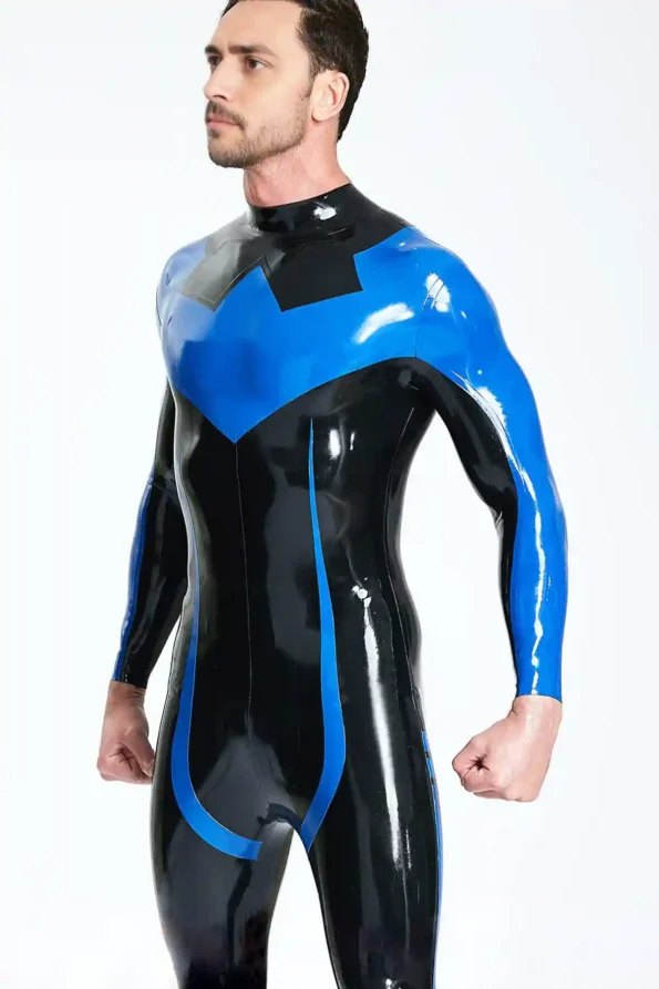 Male Nightwing Catsuit With Feet