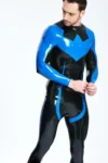 Male Nightwing Catsuit With Feet