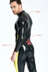 Male Paw-Print Catsuit