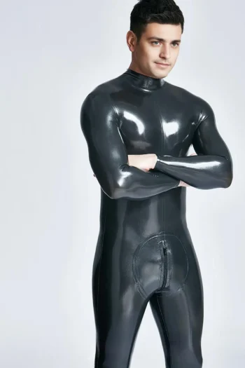 Male Back Zip Sheath Catsuit