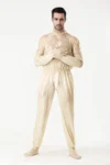 Male Frivolous Translucent Play Suit