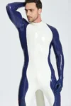 Male Purr-fect Inflated Tail Catsuit With Feet & Gloves