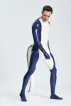 Male Purr-fect Inflated Tail Catsuit With Feet & Gloves