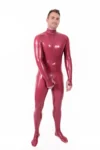 Male Mouth-Entry Gimp Suit with Sheath