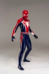 Male Red Ninja Latex Catsuit