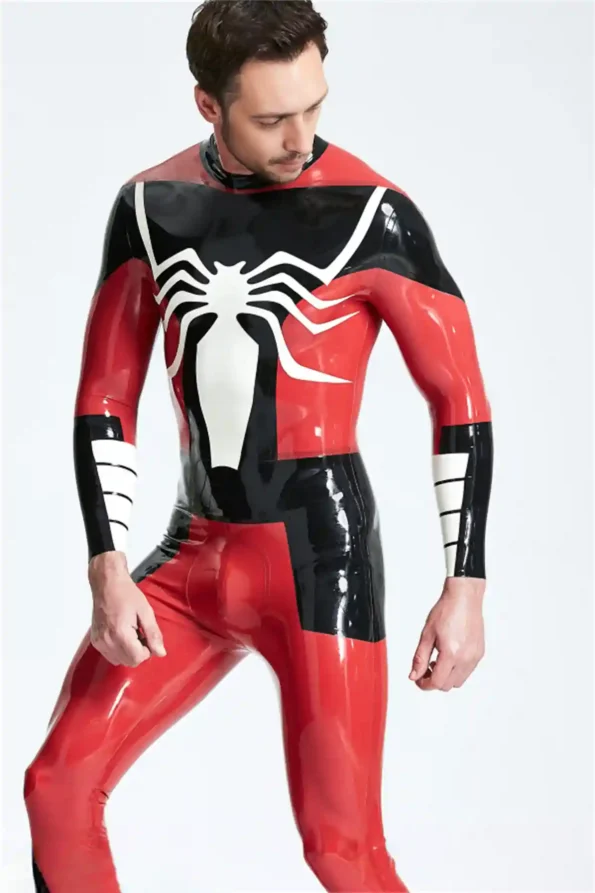 Male Arachnid Back Zip Catsuit