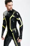 Male Wingspan Back Zipper Catsuit