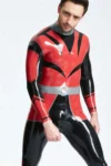 Male Space Force Back Zip Catsuit