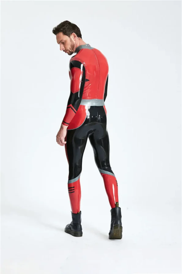 Male Space Force Back Zip Catsuit