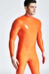 Male Stealth Two-pieces Fully-Enclosed Catsuit